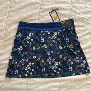 Callaway Women's Blue Floral Skirt